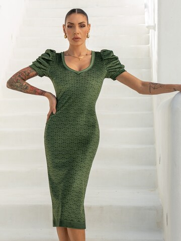 JIORO Dress 'EMERALD' in 