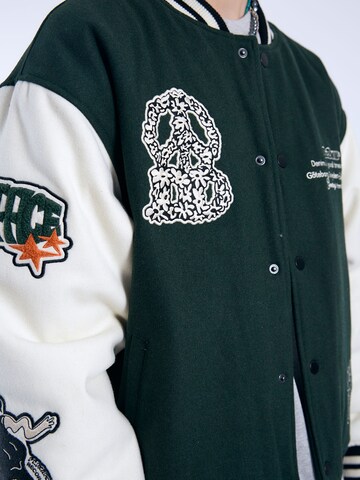 Dr. Denim Between-season jacket 'Annivarsity' in Green