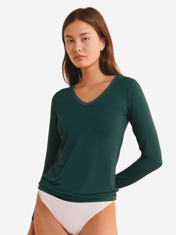 Maillot de corps 'Warme Up Lace' ETAM en vert : devant