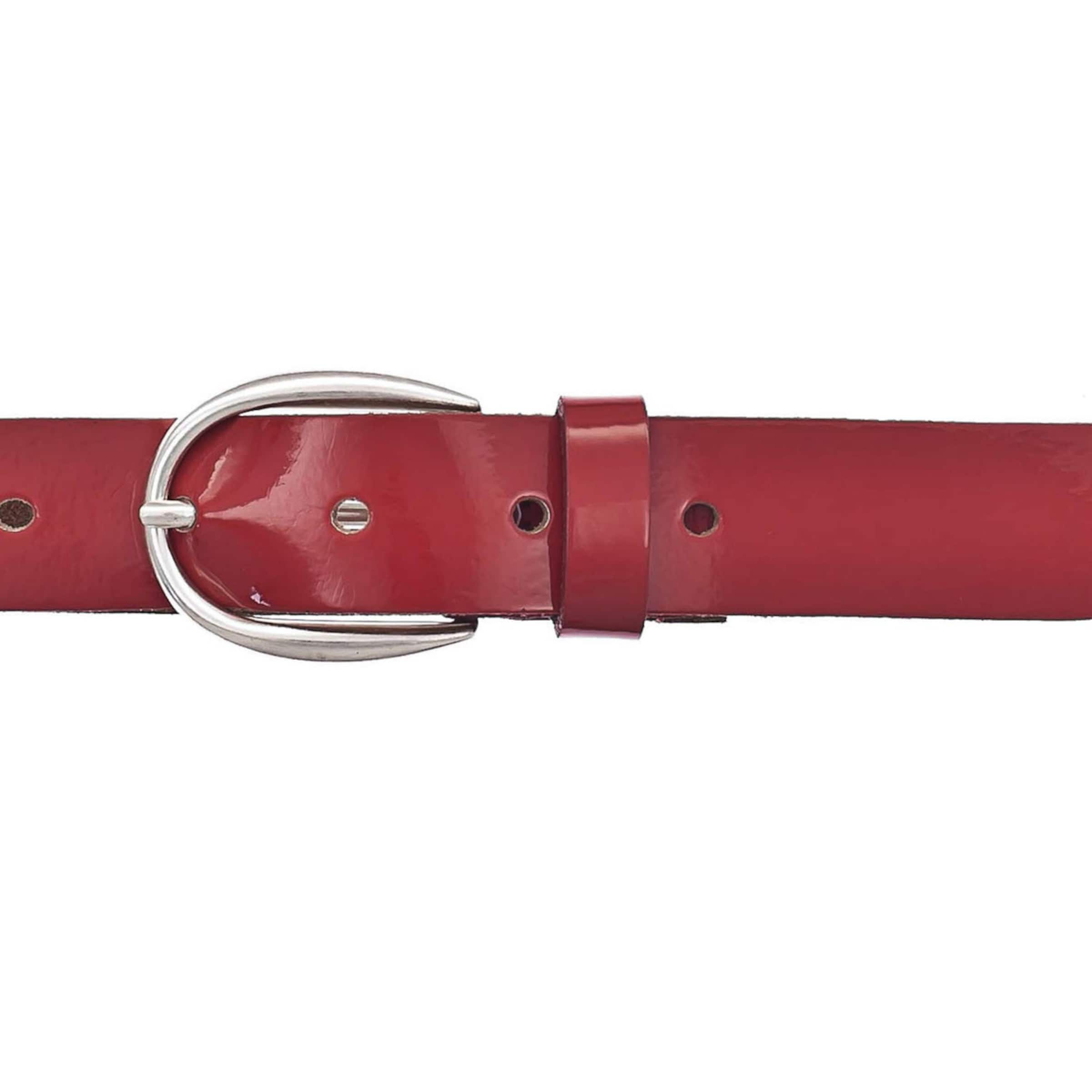 Ceinture VANZETTI en rouge