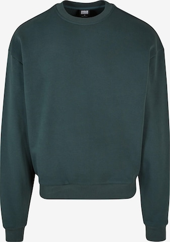 Urban Classics Sweatshirt in Green: front