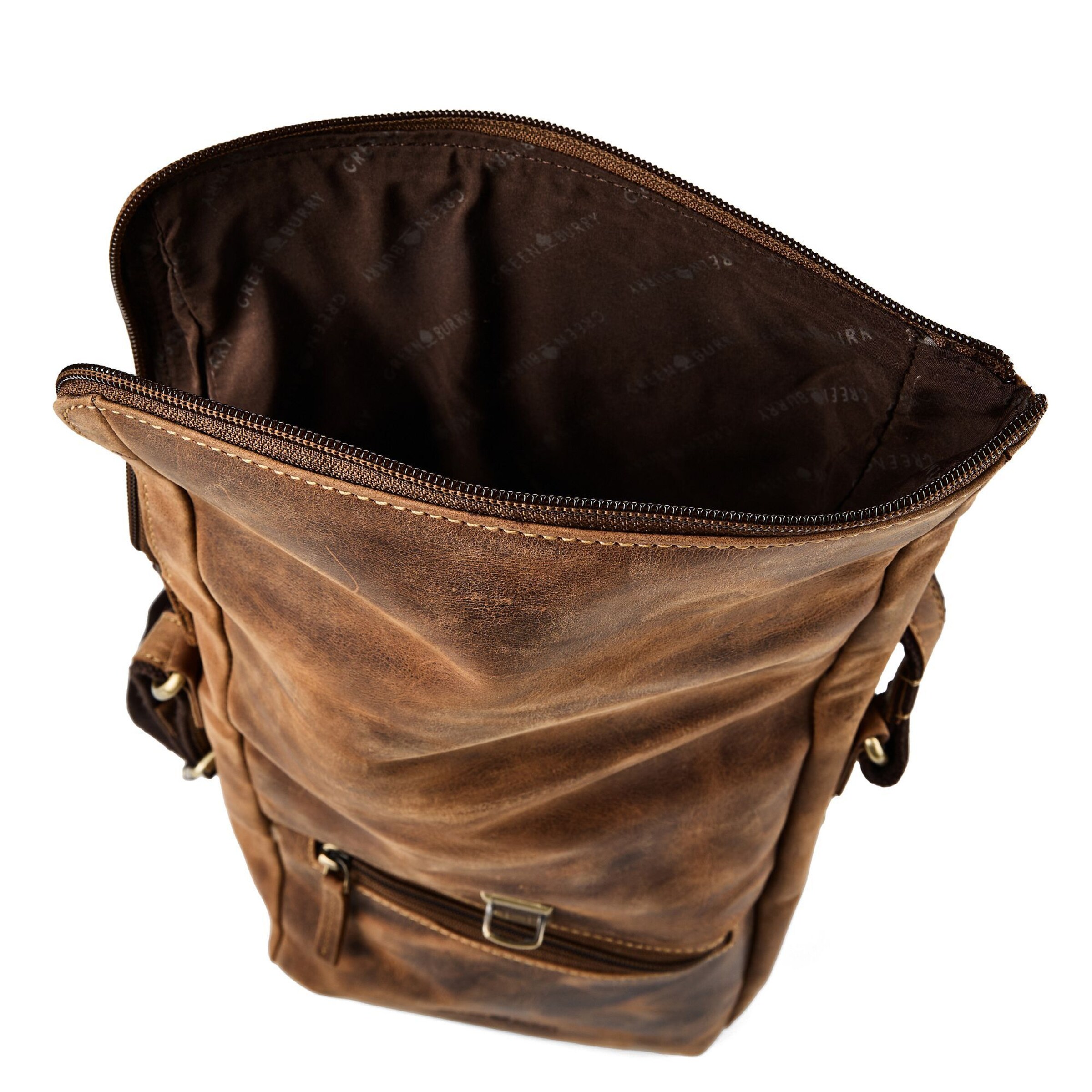 Sac à bandoulière GREENBURRY en marron