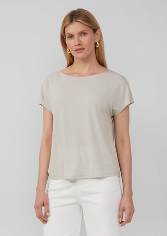 T-shirt s.Oliver BLACK LABEL en beige : devant