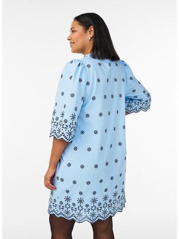 Zizzi Kleid 'Eviola' in Blau