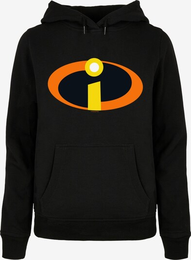 ABSOLUTE CULT Sweatshirt 'The Incredibles 2 - Costume' in gelb / orange / schwarz, Produktansicht