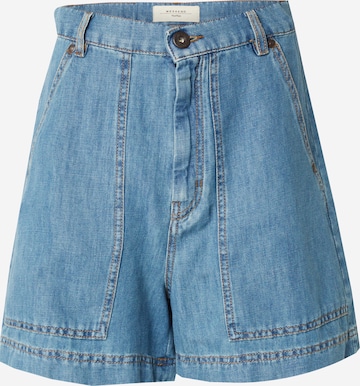 mėlyna Weekend Max Mara Standartinis Džinsai 'NABULUS': priekis