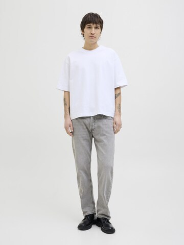 JACK & JONES Loosefit Jeans 'JJIChris JJOriginal' in Grijs