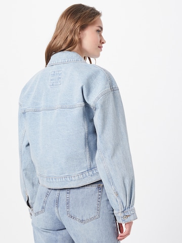 Abercrombie & Fitch Between-Season Jacket in Blue