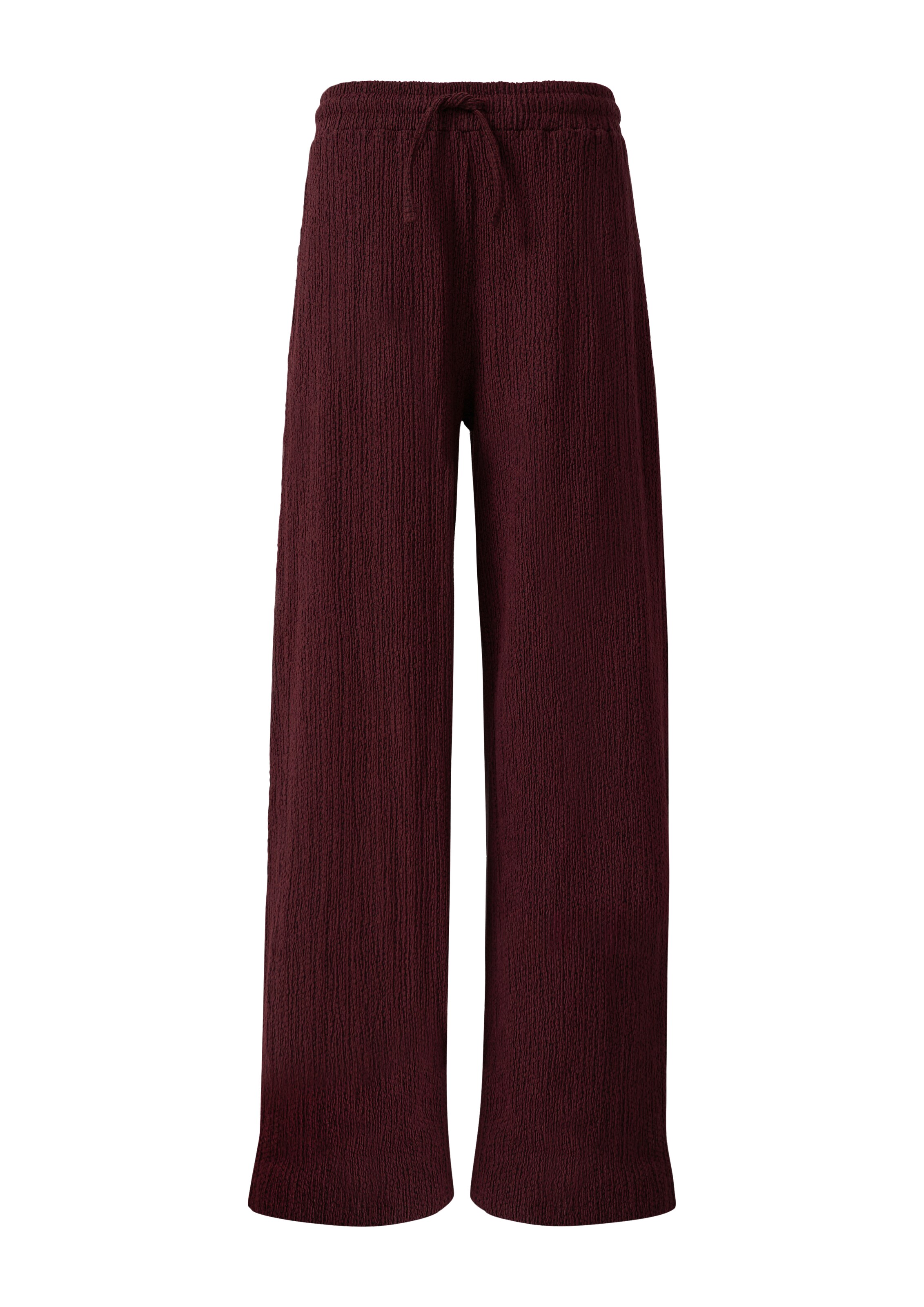 s.Oliver Wide Leg Hose in Rot: Vorderseite
