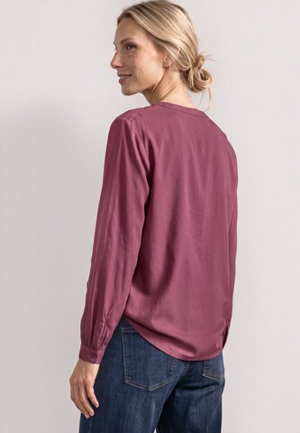 STREET ONE Split Neck Tunika in Pink