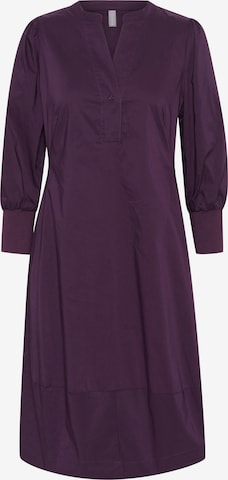 Robe 'Antoinett ' CULTURE en violet : devant