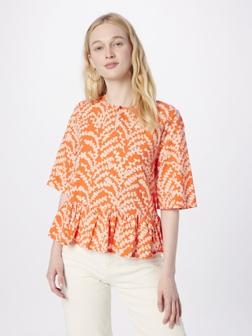 Masai - Blusa 'Dulcet' em laranja: frente