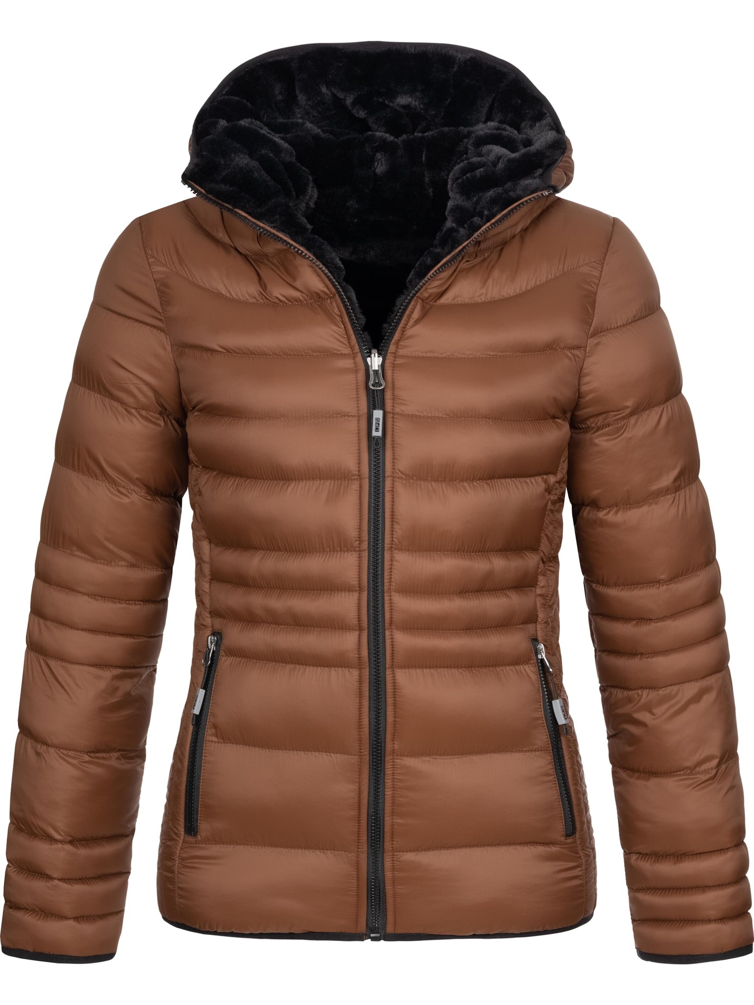 deproc Winter Jacket 'GILMOUR NEW REVERSAL' in Brown: front