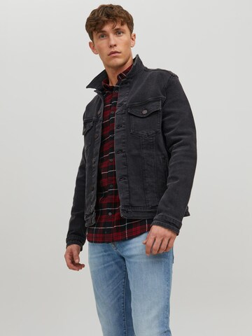 JACK & JONES Jacke 'Alvin' in Schwarz: predná strana