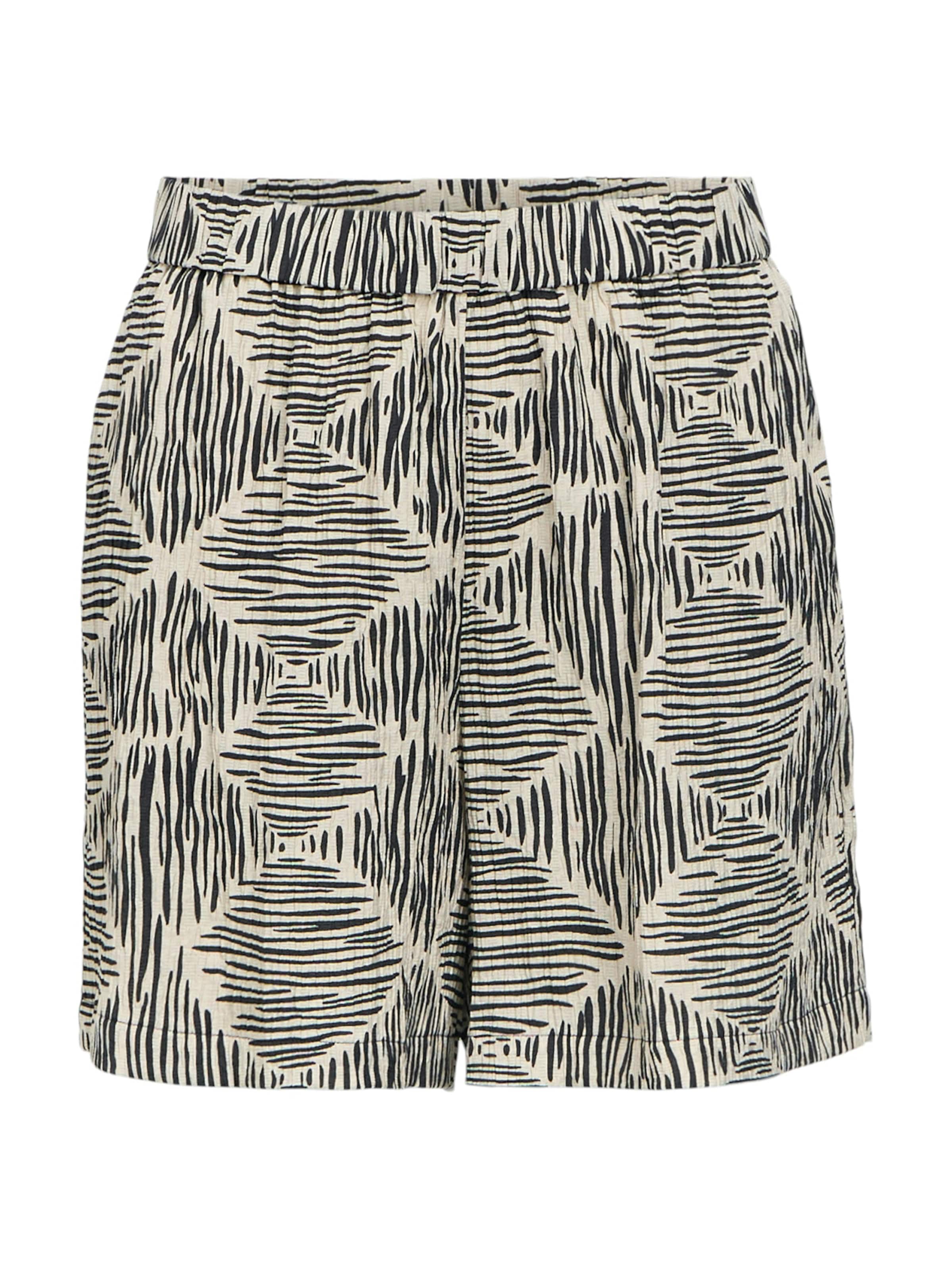 OBJECT Regular Shorts 'OBJNAJA in Beige: Vorderseite