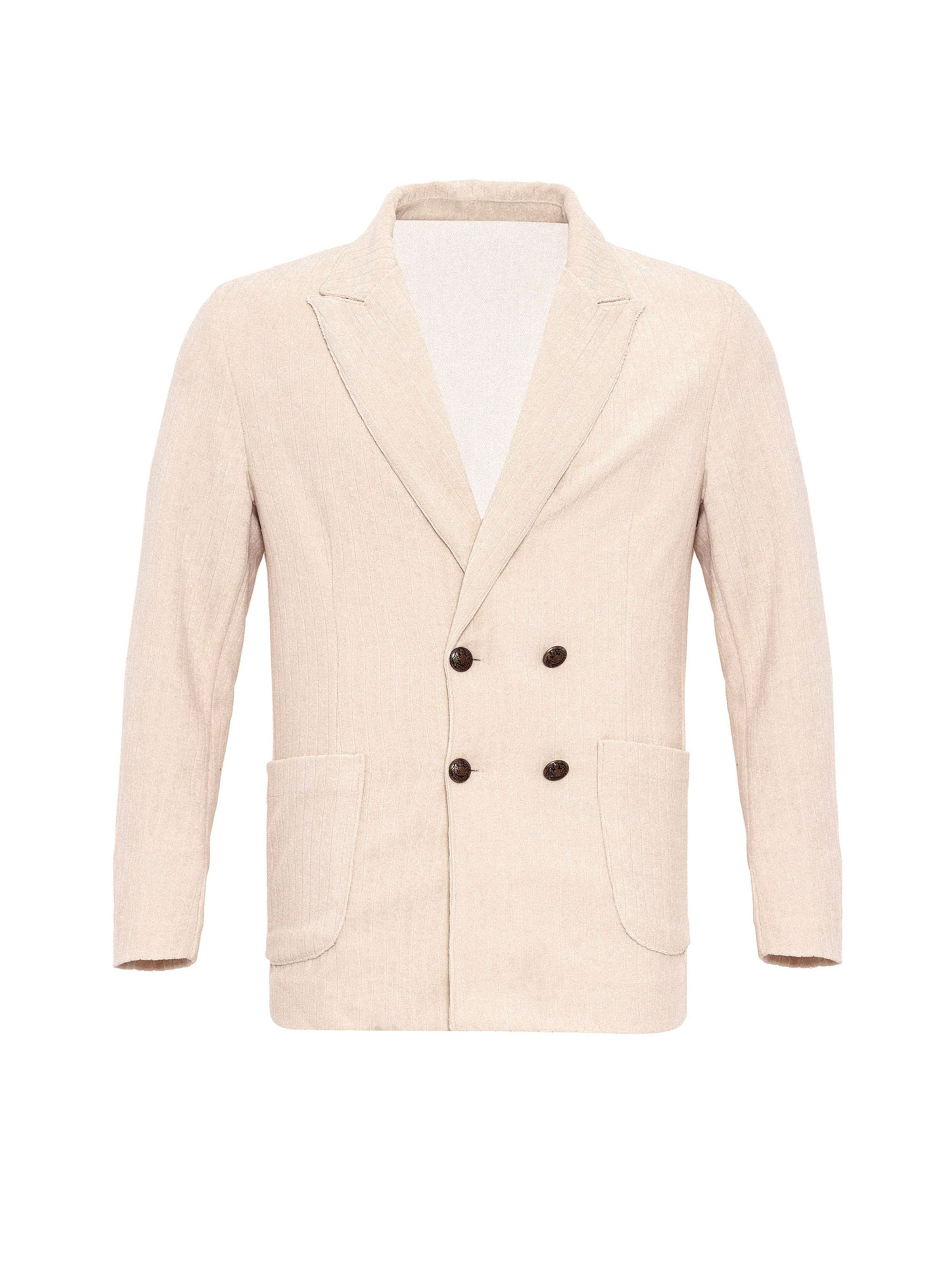 AntiochSlim Fit Sako - bež boja: prednji dio