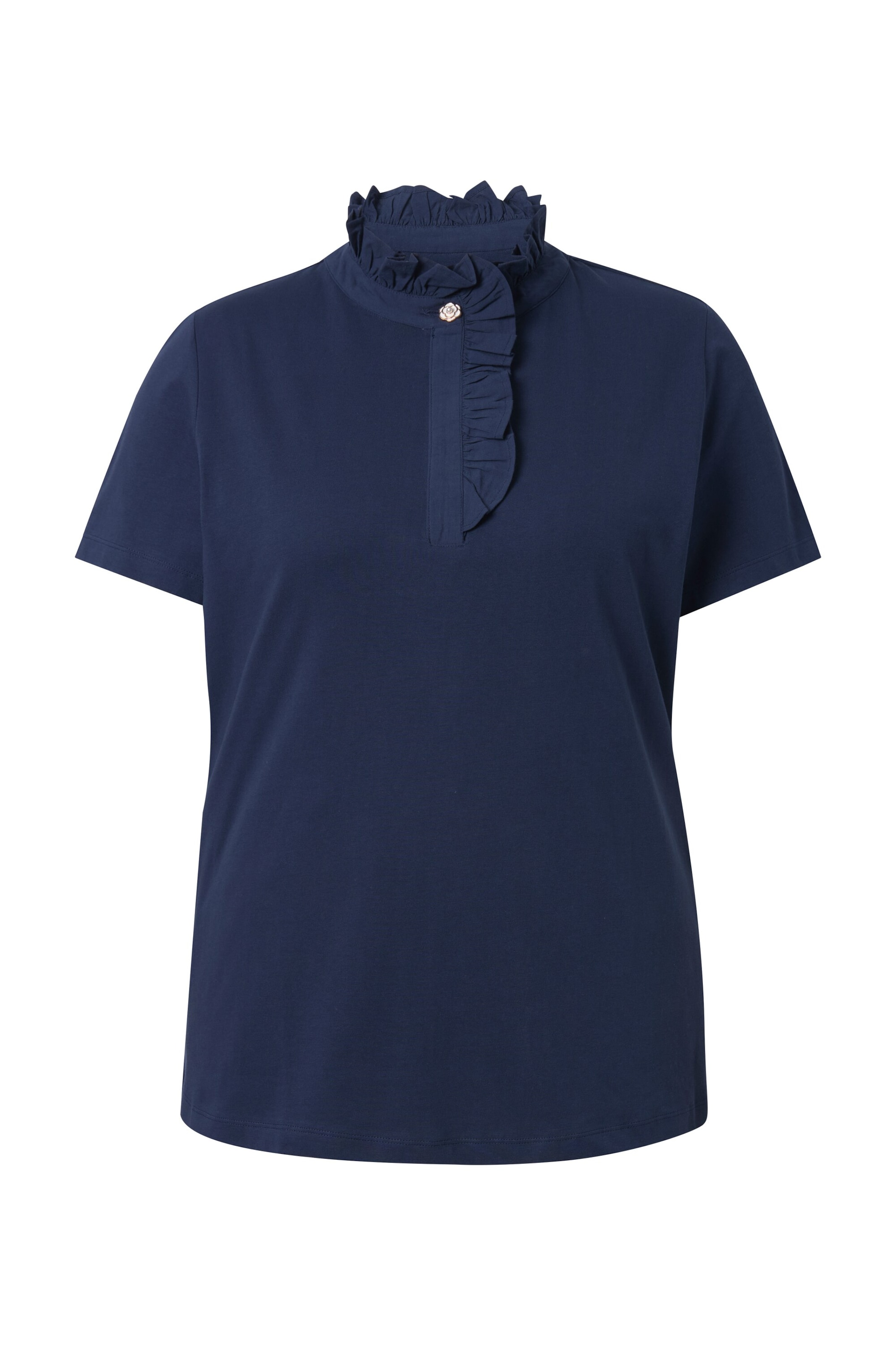 Ulla Popken Shirt in Blau: Vorderseite