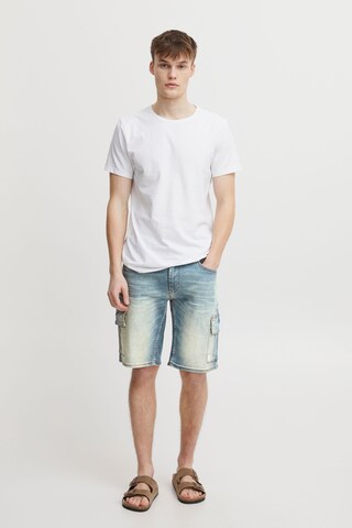 BLEND Regular Jeansshorts 'Denim' in Blau