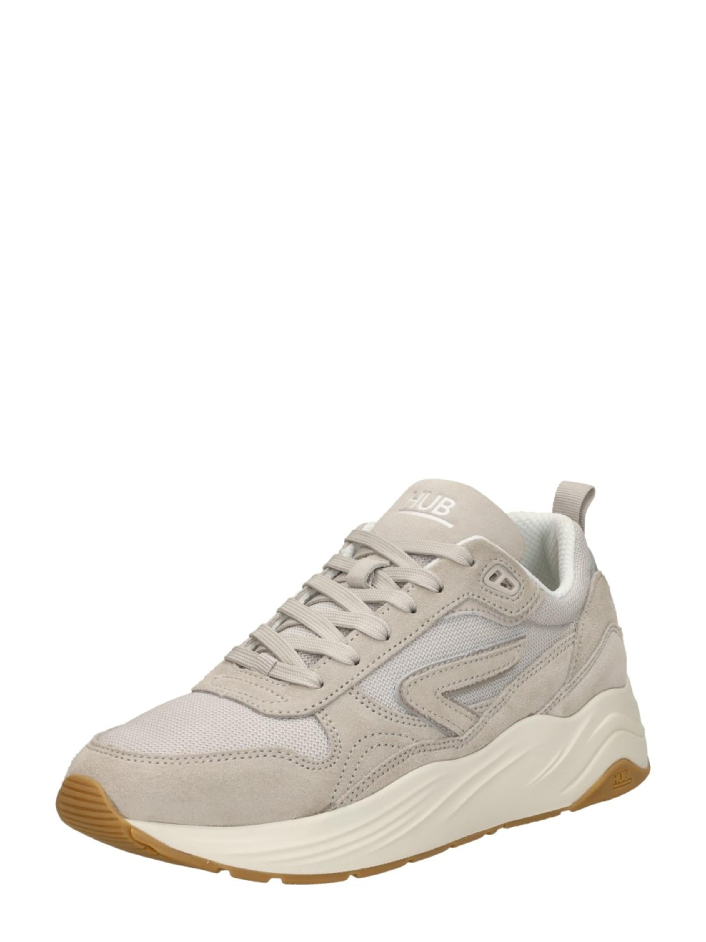 Baskets basses 'Glide' HUB en gris : devant