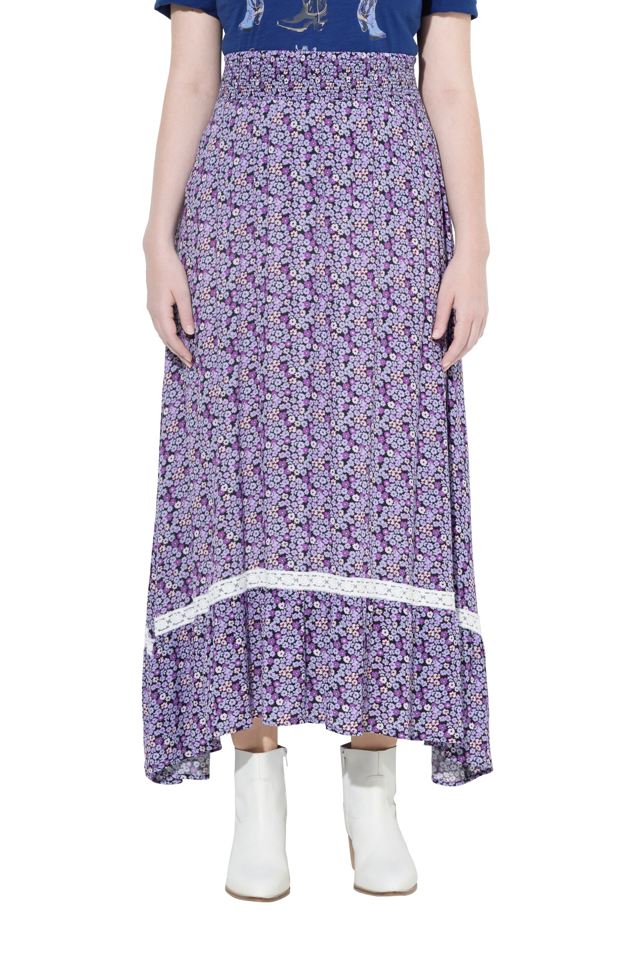 Ulla Popken Skirt in Purple