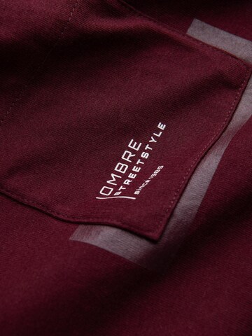 T-Shirt Ombre en rouge