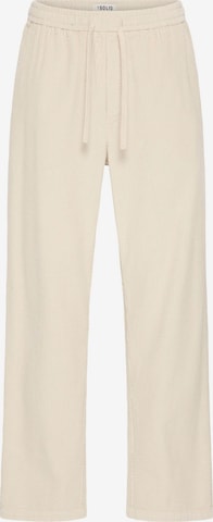 Pantalon chino ' SDALANN ' !Solid en beige : devant