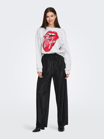 ONLY Wide leg Παντελόνι σε μαύρο