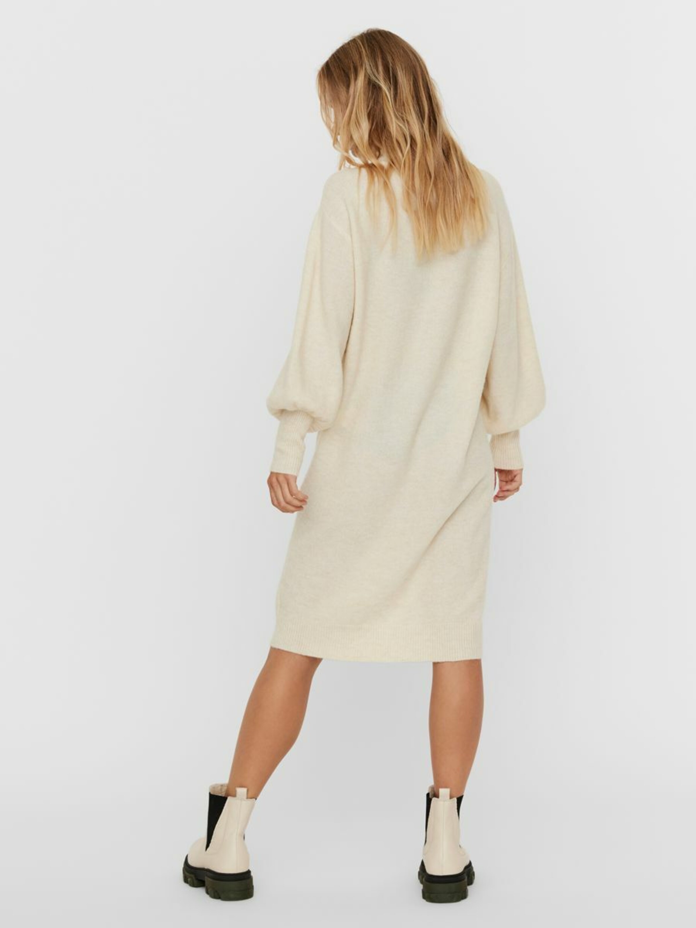Frauen Kleider VERO MODA Kleid in Beige - SC26415 Frauen Kleider VERO MODA Kleid in Beige - SC26415