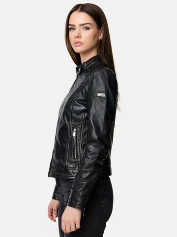 Tazzio Übergangsjacke 'F520'‌‌‌‌‌‌‌ in Schwarz