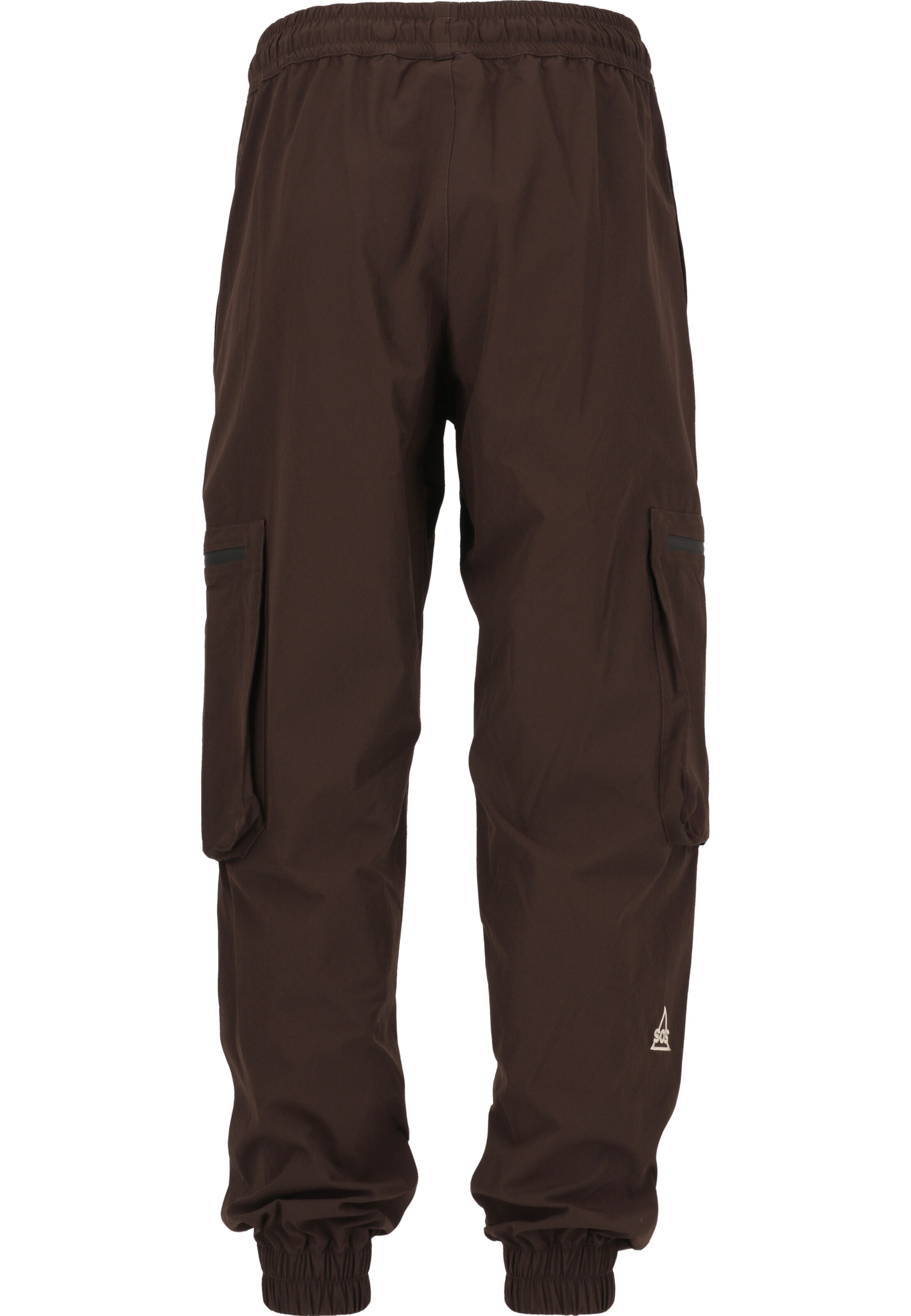 SOS Tapered Sports trousers 'Salonga' in Brown
