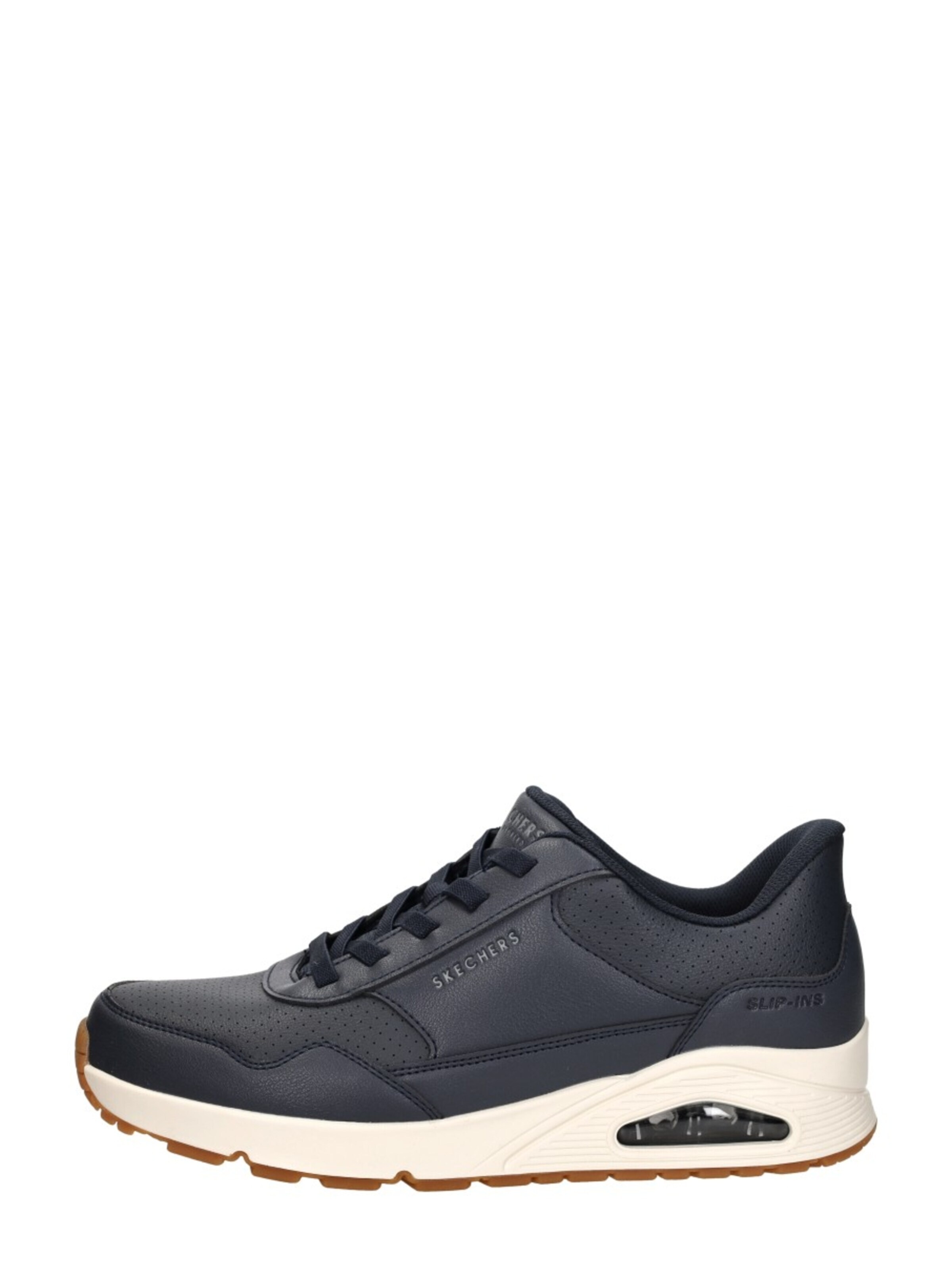 SKECHERS Sneakers laag 'Slip-Ins: Uno - Banksia Luxe' in Blauw: voorkant