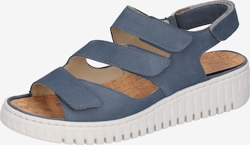 WALDLÄUFER Sandals in Blue: front