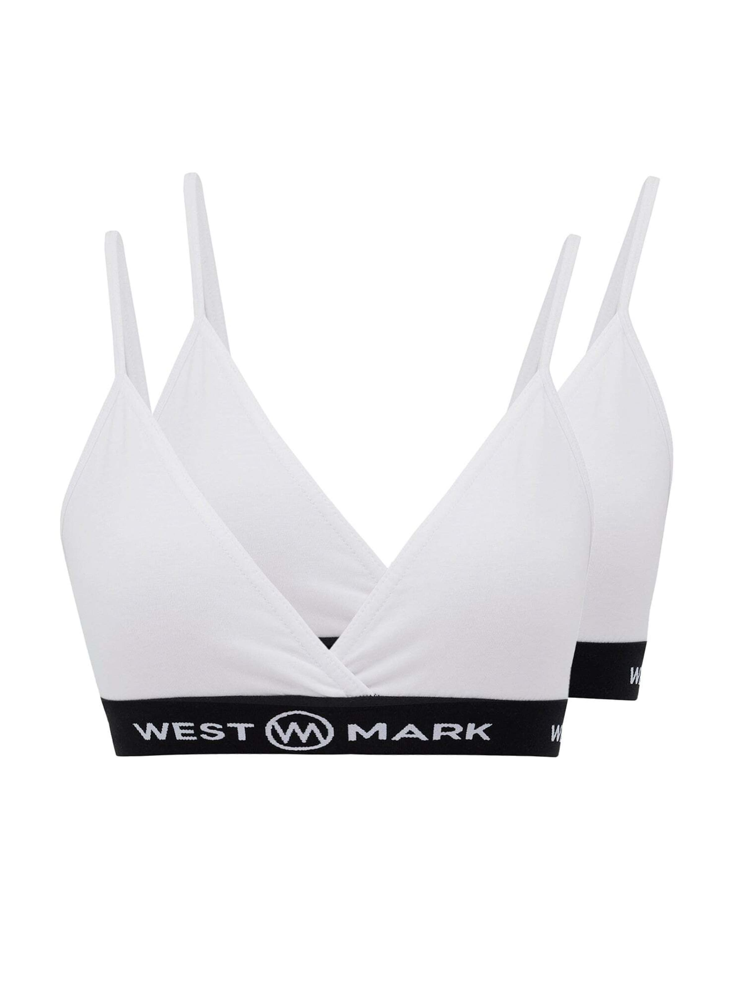 Triangle Soutien-gorge WESTMARK LONDON en blanc : devant