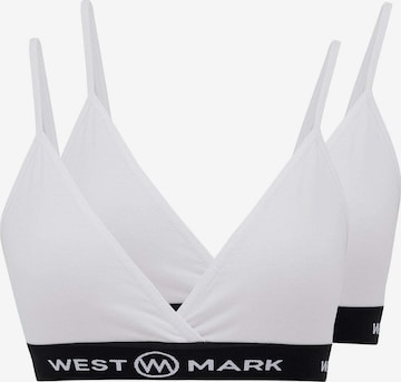 Reggiseno di WESTMARK LONDON in bianco: frontale