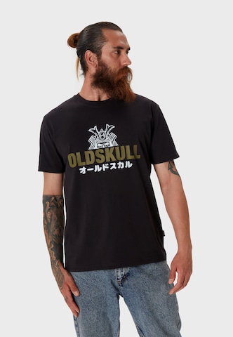 Oldskull Shirt in Black: front