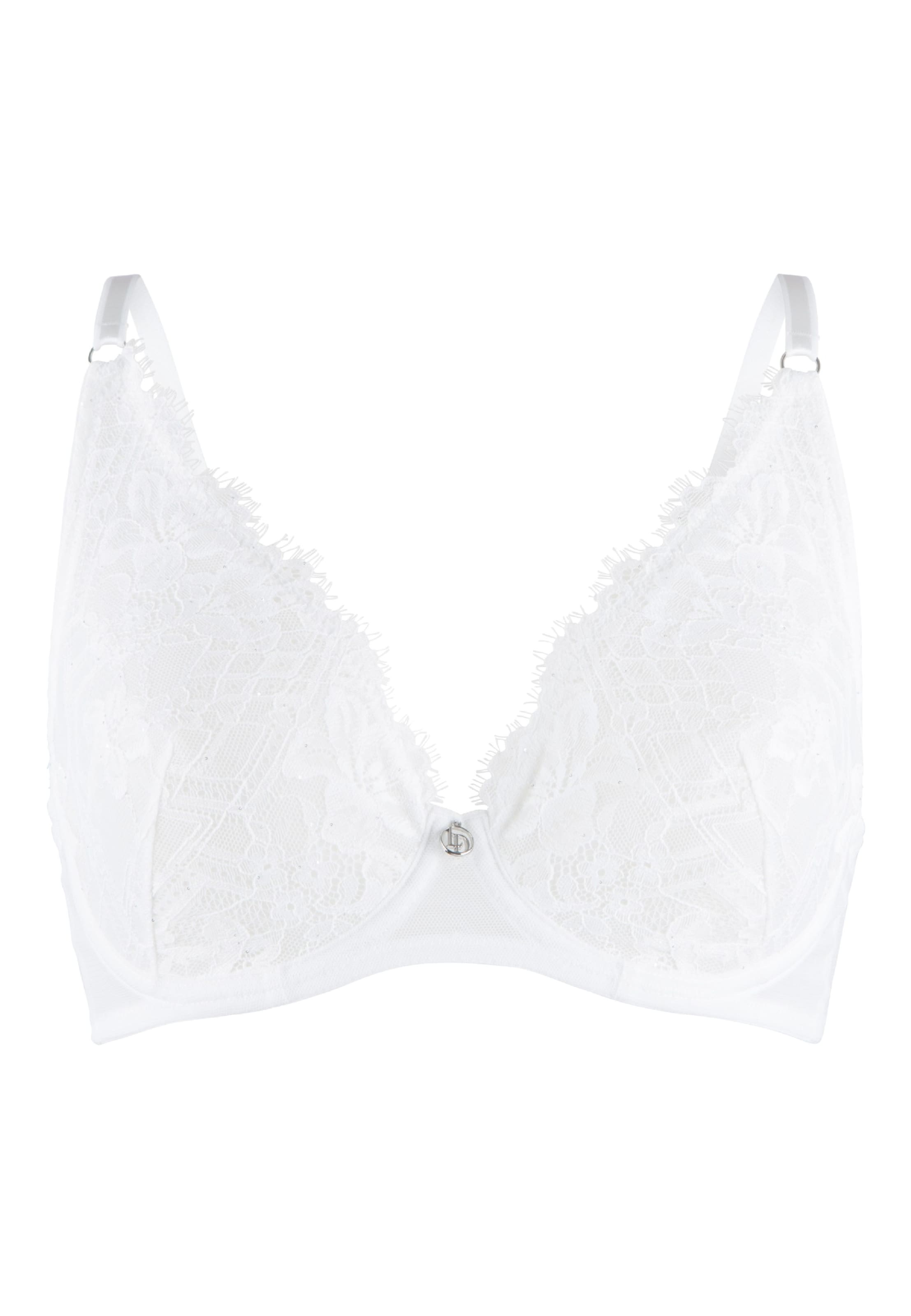 LingaDore - Triangular Soutien em branco: frente