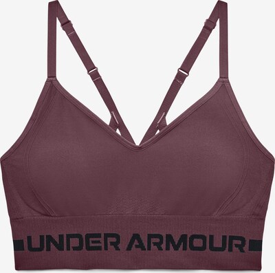 UNDER ARMOUR Sport-BH in pflaume / schwarz, Produktansicht