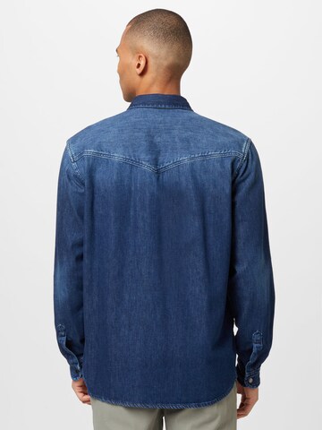 BOSS - Ajuste confortable Camisa 'Lebop' en azul