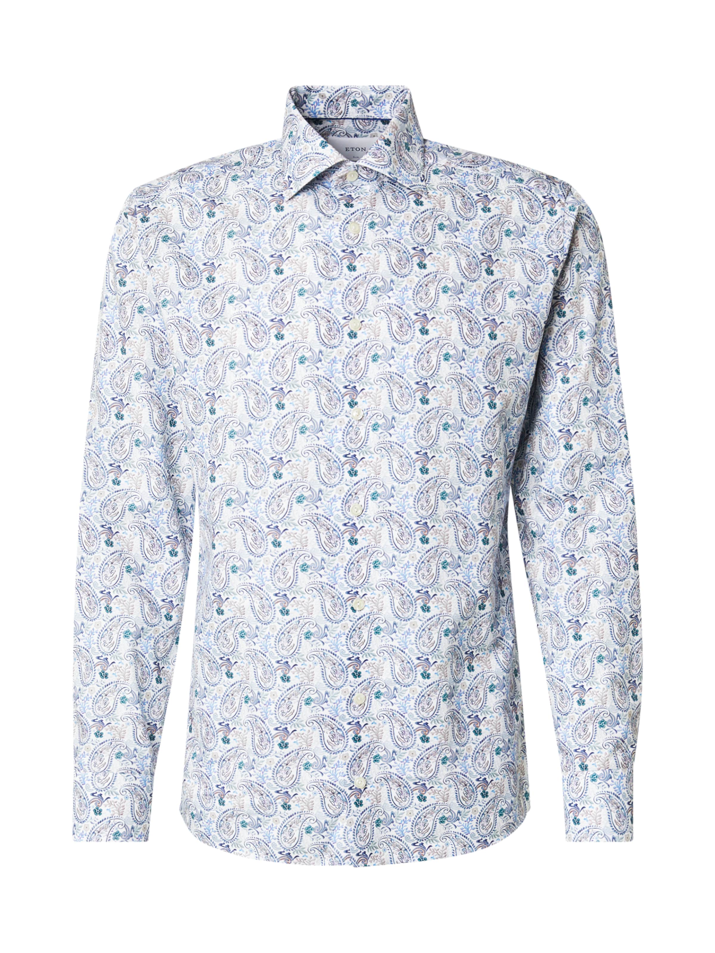 ETON Slim Fit Hemd in Blau: Vorderseite