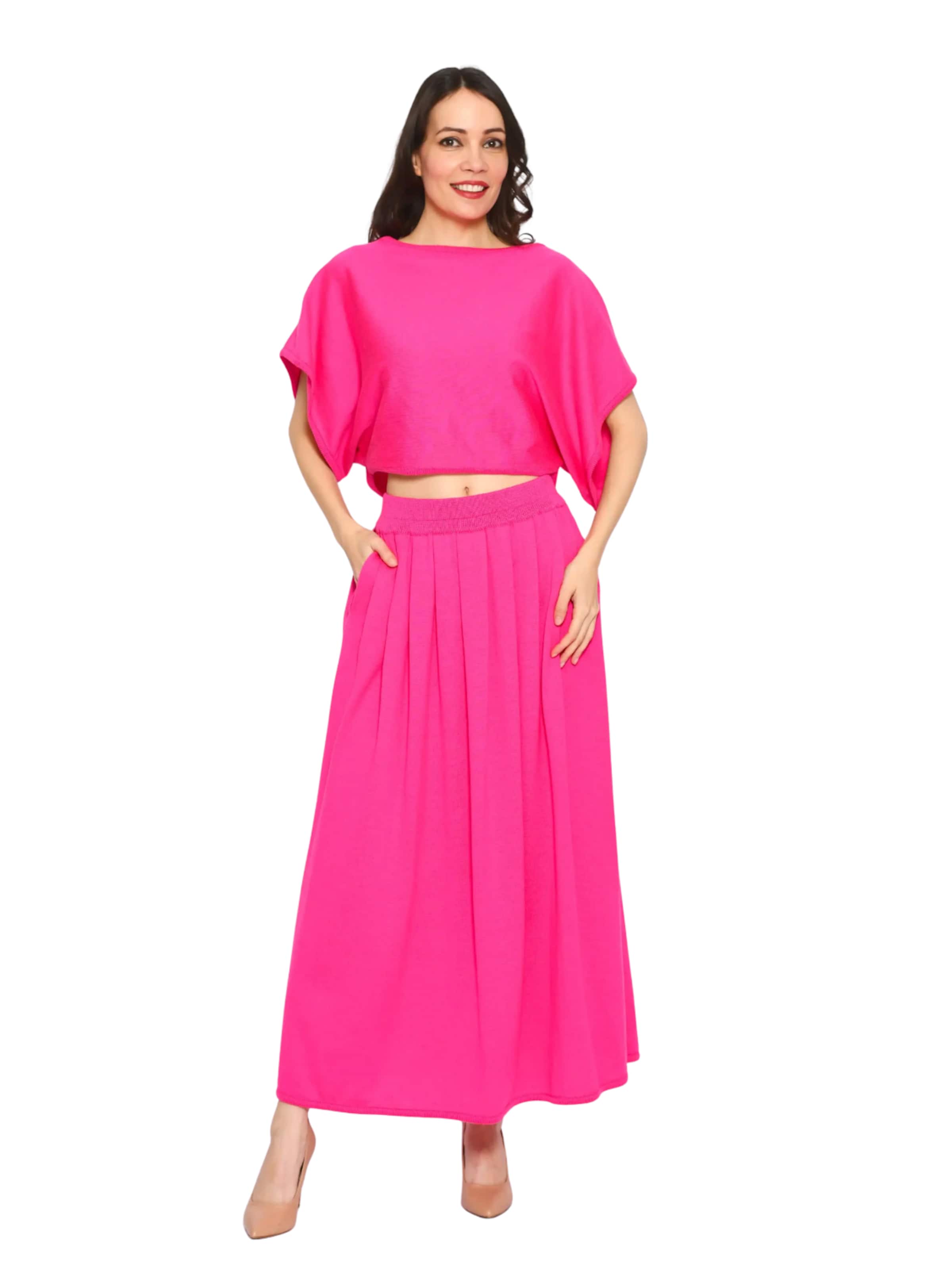 Süel knitwear - Top de punto 'Hanna' en rosa