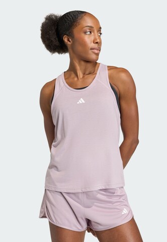 ADIDAS PERFORMANCE Sporttop 'Train Essentials' in Lila: Vorderseite