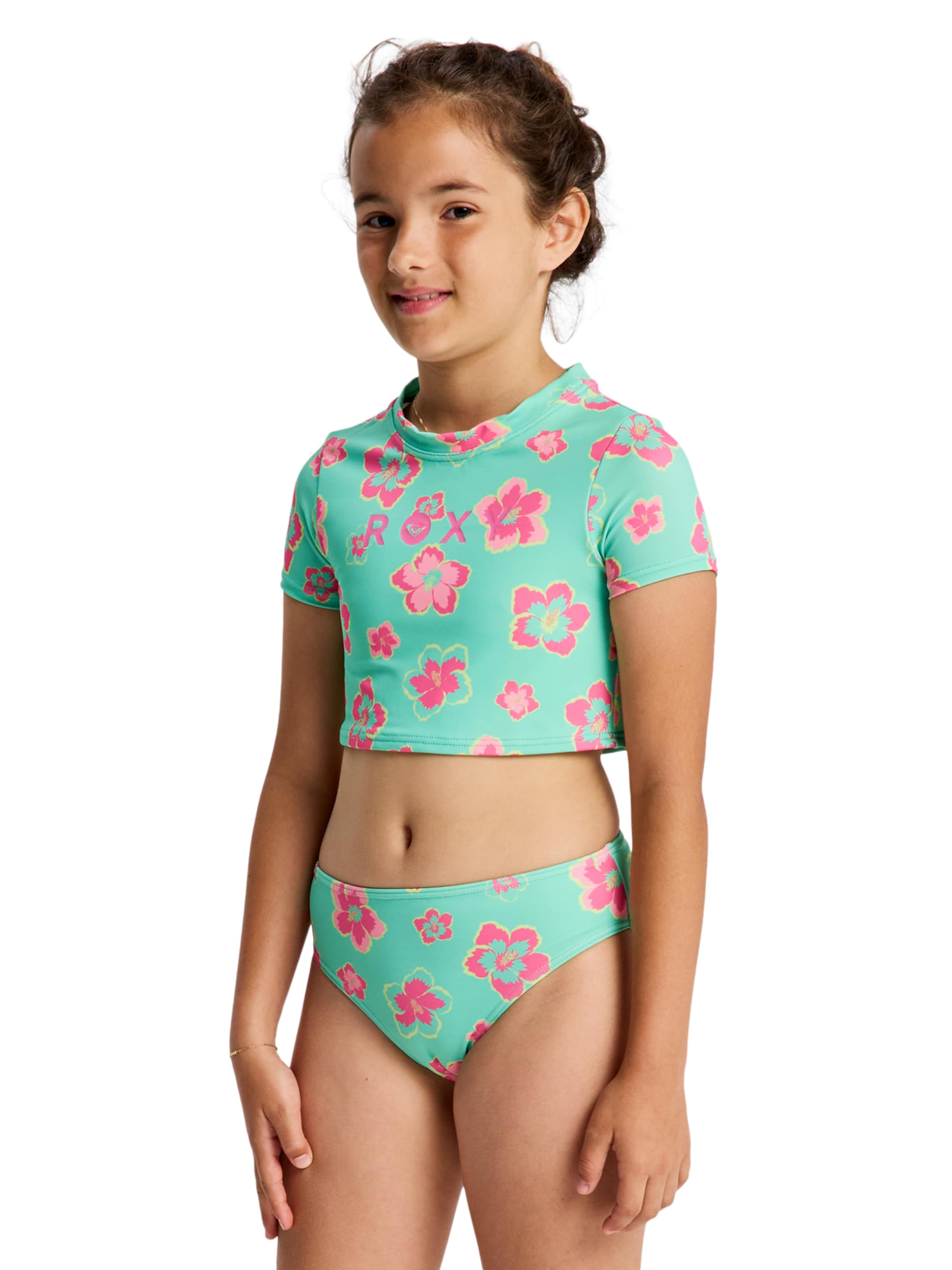 ROXY T-shirt 'Tropicool' in Grün