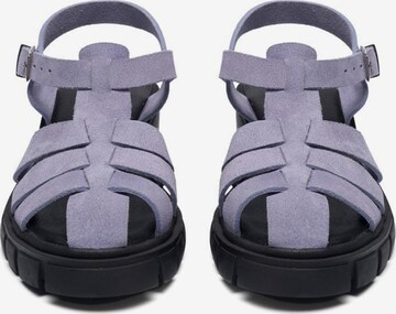 Bianco Strap Sandals 'FABIANA' in Purple