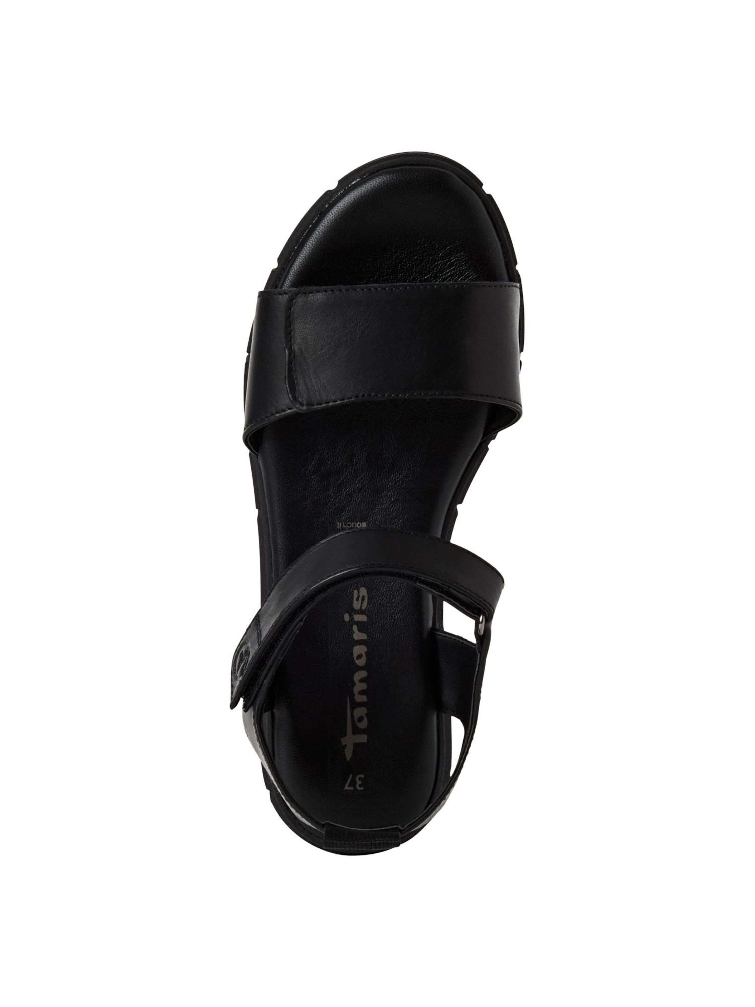 Tamaris Sandály – černá