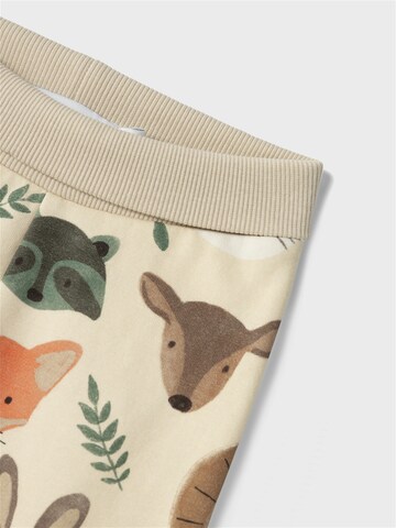 NAME IT - Tapered Calças 'NBMORVAN' em bege