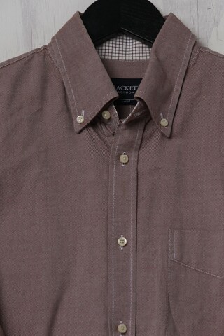 Hackett London Button Up Shirt in L in Silver