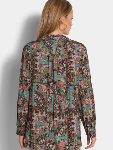 Goldner Bluse in Mischfarben