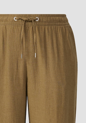 QS Loose fit Trousers in Brown
