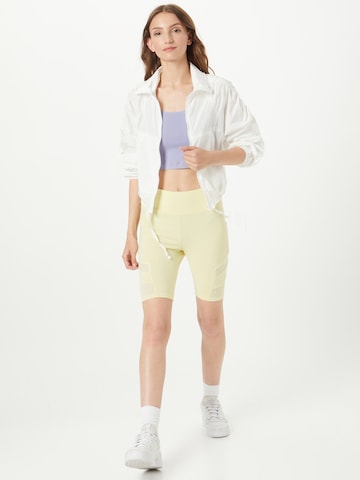 Urban Classics - Skinny Leggings em amarelo