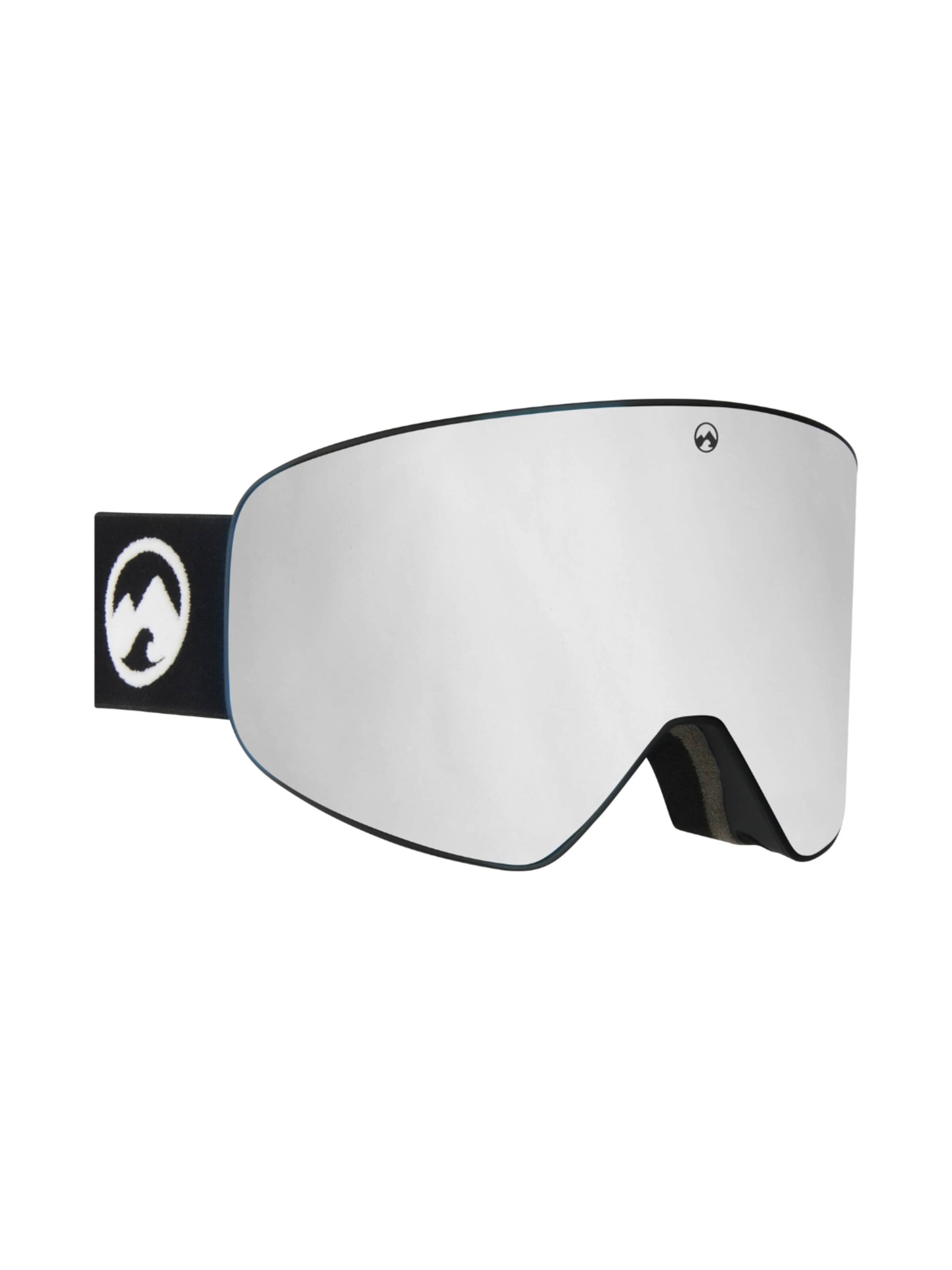 Mowmow Sportglasögon 'MowMow STEALTH Ski Goggles - Photochromic Lens - ECO: Bioresin Frame & Recycled - UV400 - Unisex' i silver